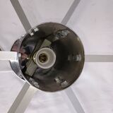 Pair of vintage Italian chrome and glass wall lights, 1960s Sciolari.