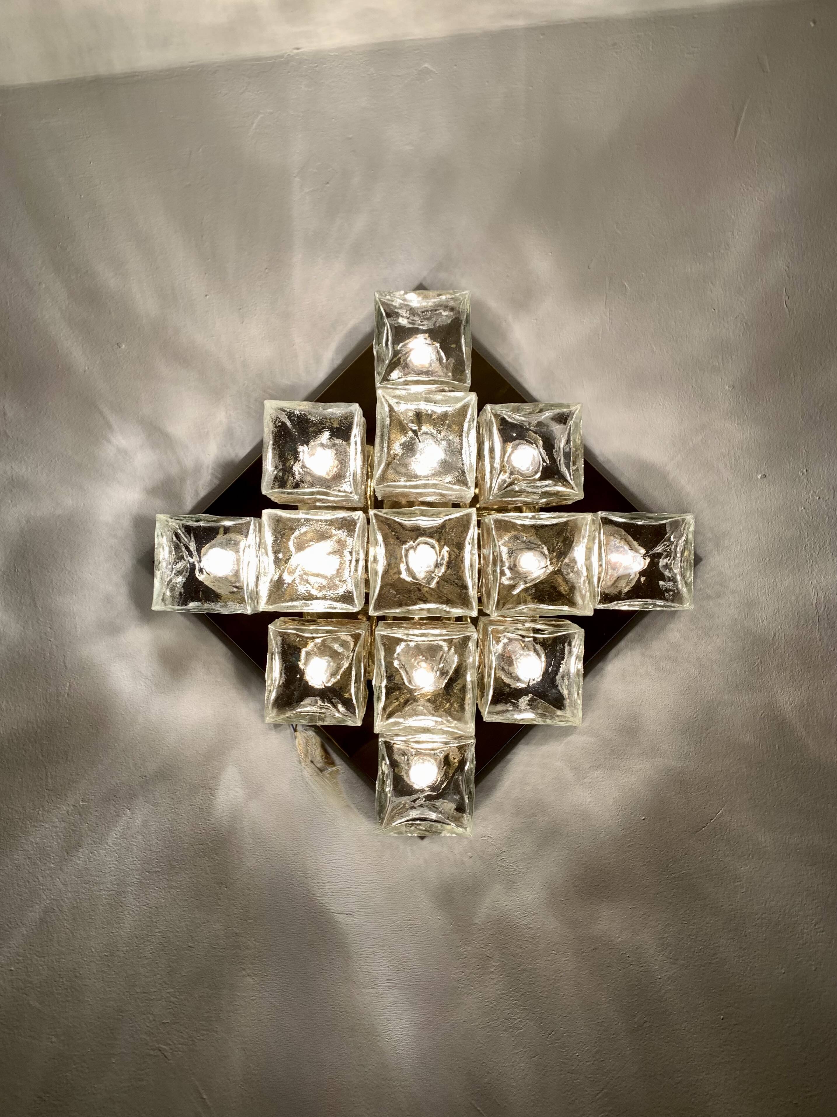 Ice Cube Flush Light by J.T. Kalmar