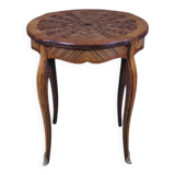 Marquetry gueridon, Louis XV style – first part of the 20th century