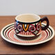Paul Fouillen Quimper coffee service 40s