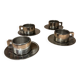 STO Casalinghi Italy 4-piece cup and saucer set