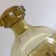 ART DECO Tray and Carafe Amber Yellow Glass