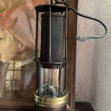 Lampe de mineur ancienne numérotée
