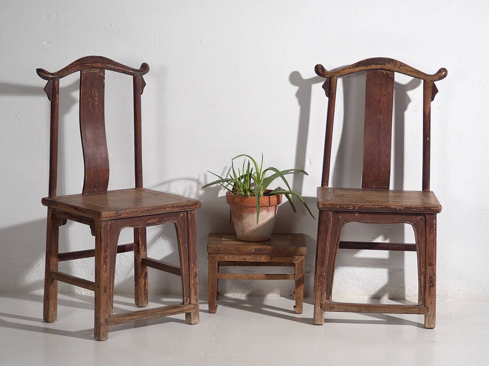 Antique Qing Dynasty Chairs (c.1900) #63