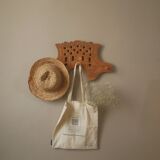 Vintage coat rack folk decoration carved wood made in Portugal artisanal manufacturing countryside