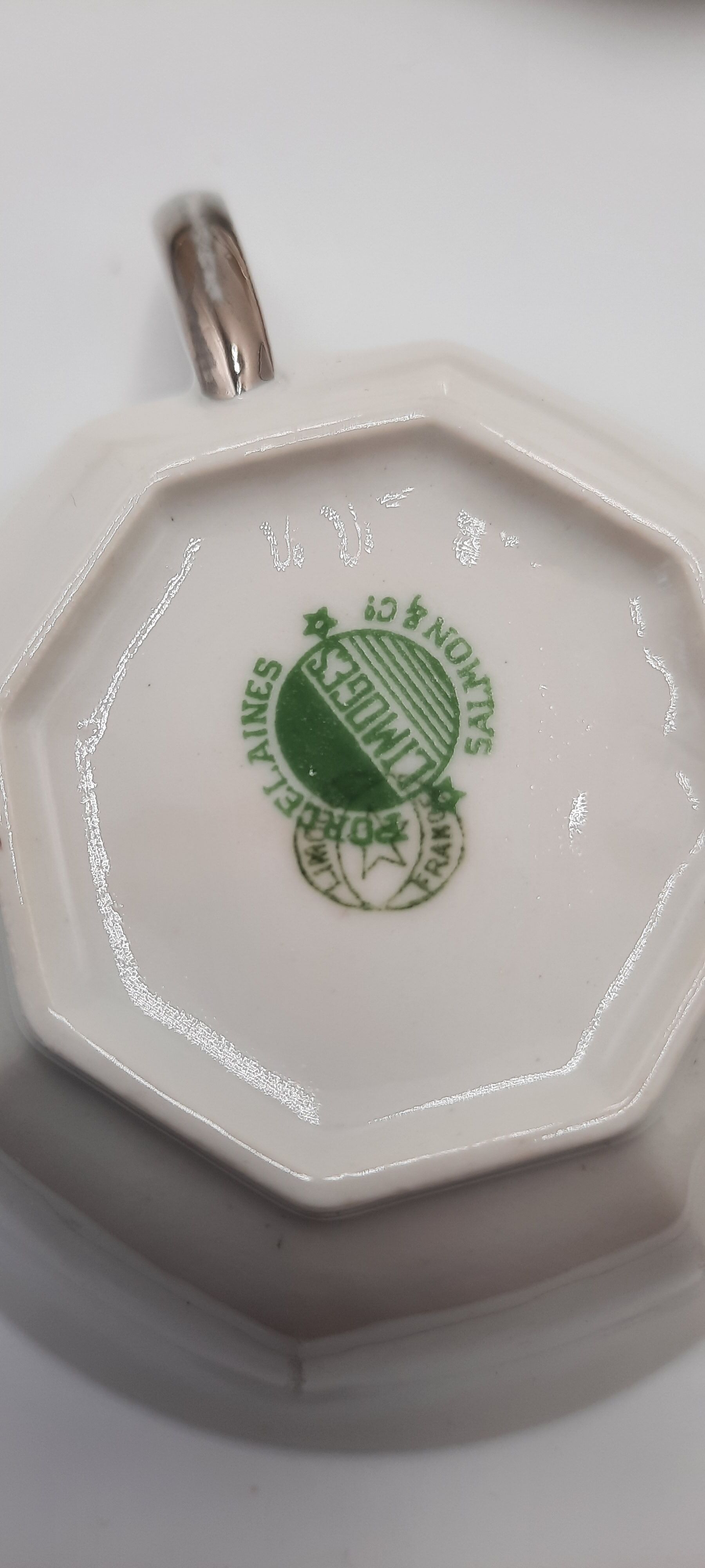 4 tea cup Limoges porcelain