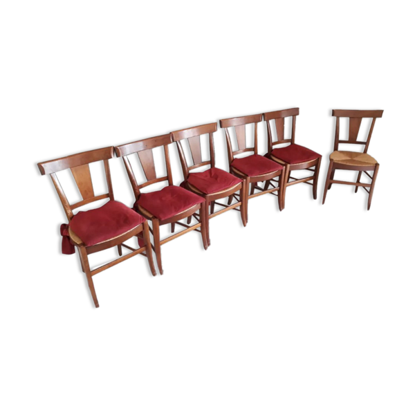Chaises en paille