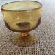 Bubbled glass bowl