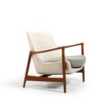 Early Ib Kofod Larsen Easychair Model 4346 / New Upholstered!