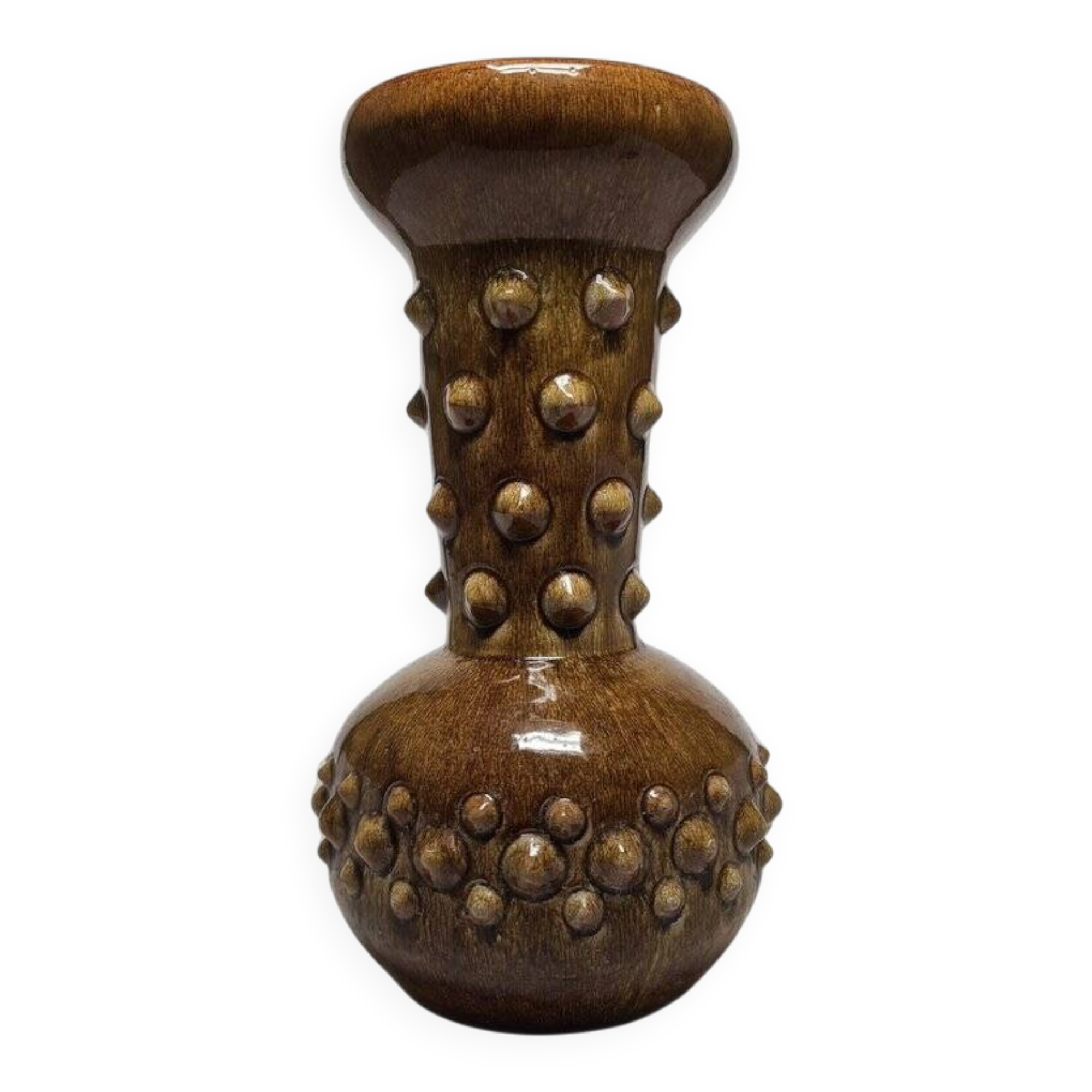 Vintage ceramic vase from Mrostowice Ceramic, Poland, 1970s