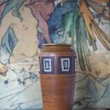 Ceramic vase, jasba vase Keramik west Germany, model 127-25, flower pot, collection