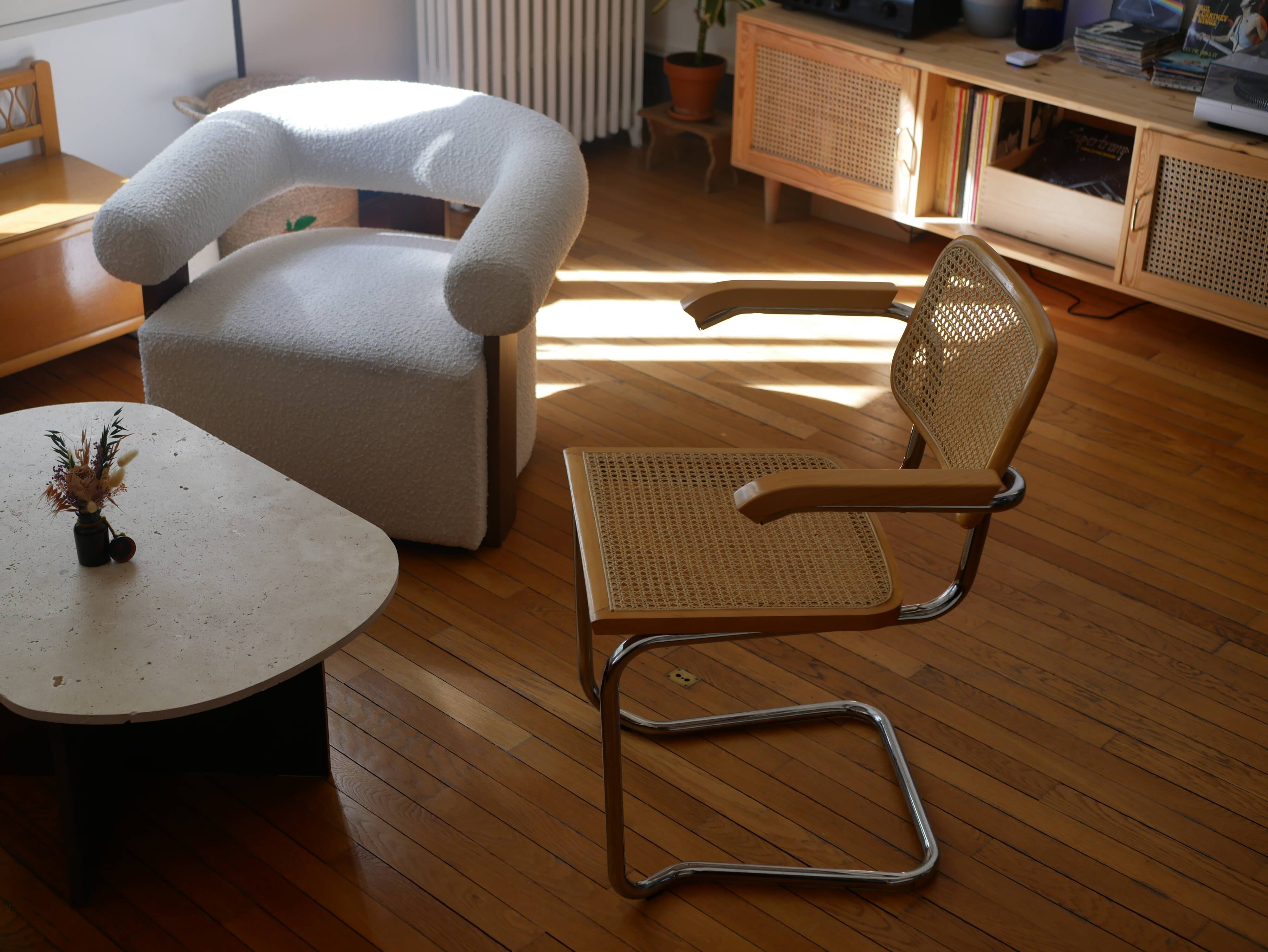 Fauteuil B64 / Cesca de Marcel Breuer – Édition années 2000