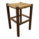 Tabouret paillé vintage