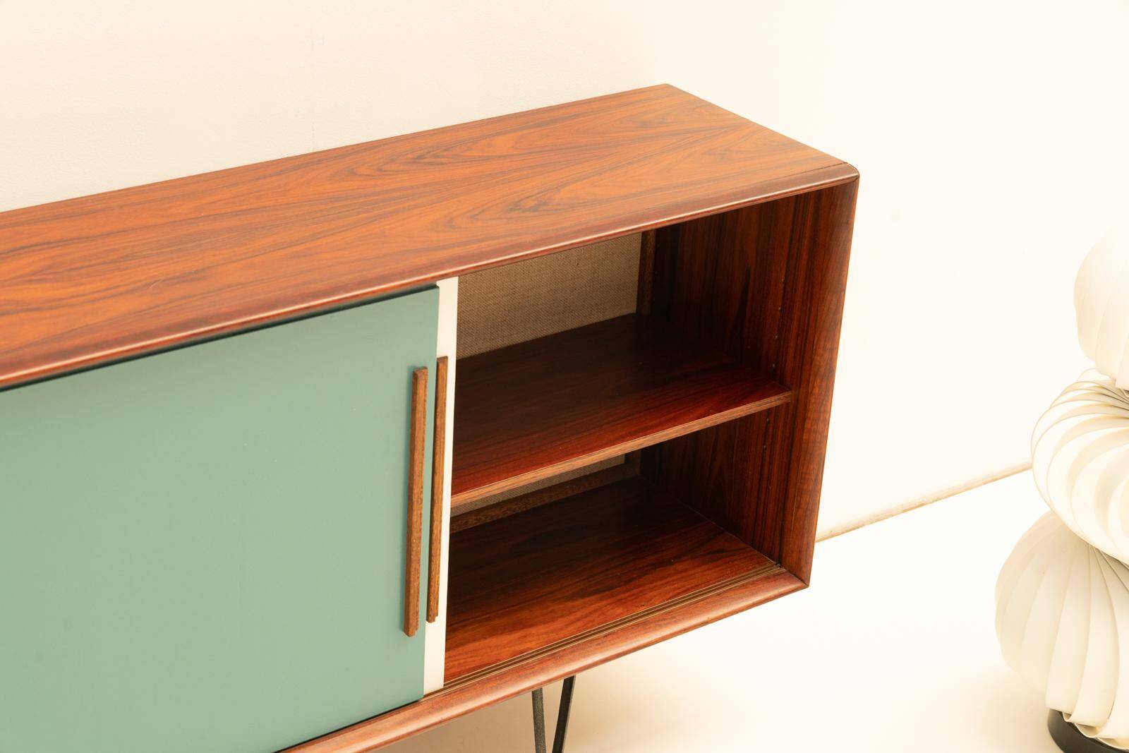 Scandinavian low sideboard 3 doors