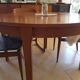 Scandinavian extensible table, butterfly extension circa 1960