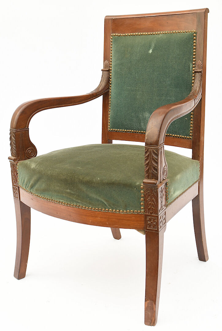 Empire style armchair