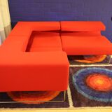 Red Lowseat Couch By Patricia Urquiola for Moroso