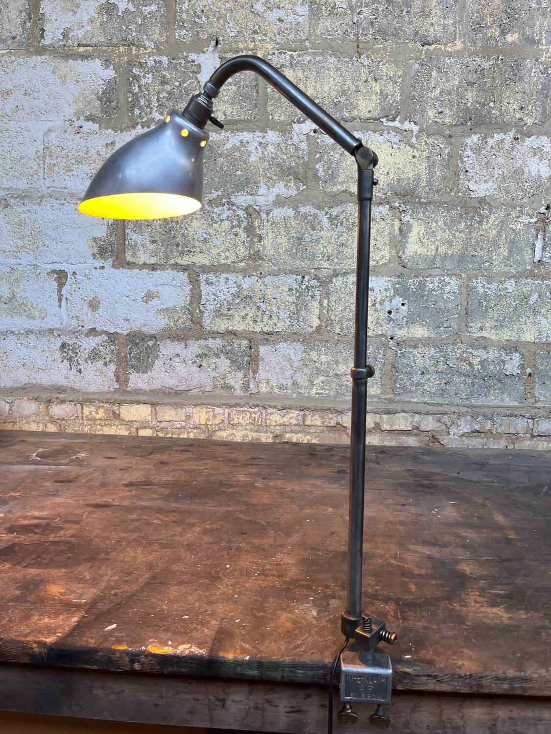 Industrial lamp from the 60s by KIE KLAIR