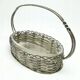 FU3 Toothpick Holder Like a Basket in Art Nouveau Style