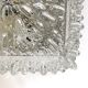 Plafonnier verre bubble vintage Helena Tynell pour Limburg