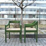 Cassina Model Carimate chair by Vico Magistretti, Set of 6