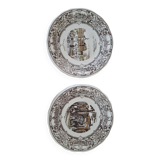 Gien dessert plates