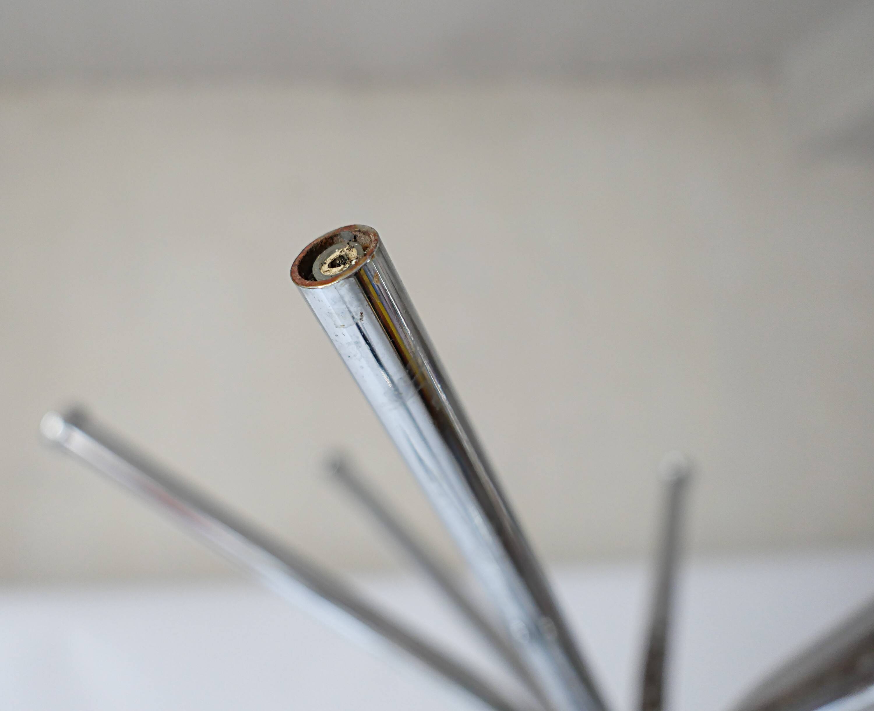 Vintage design coat rack from the 70s 1970s 1980s chrome metal