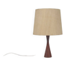 Lampe de table diabolo danoise avec pied en teck, années 1960