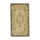 1970s handwoven vintage anatolian beige rug 149 cm x 266 cm