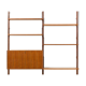 Poul Cadovius shelving unit with a desk in walnut for Cado, 1960s