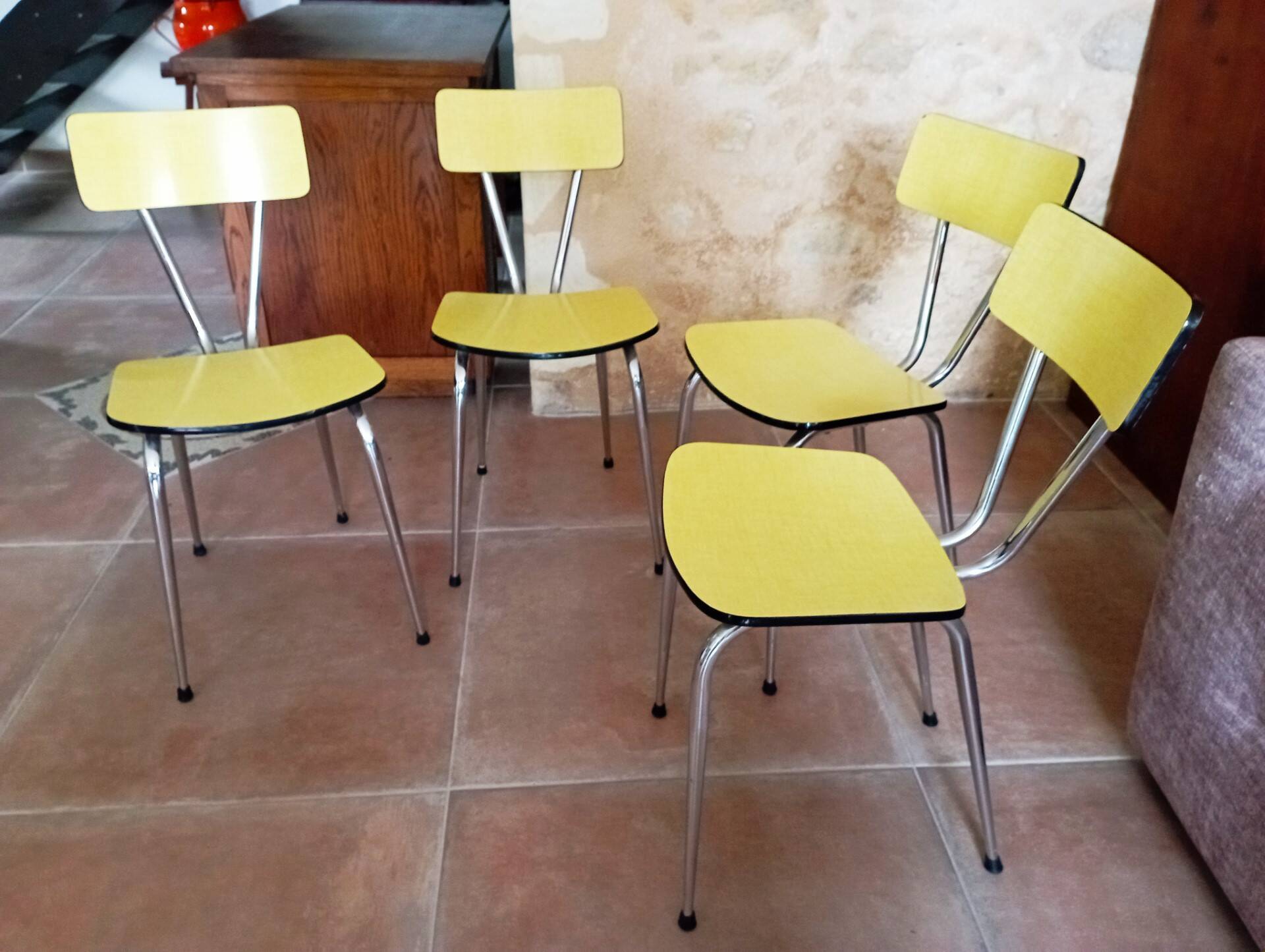 Set of 4 60s chairs