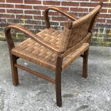 Bauhaus rope chair easy chair Erich Dieckmann style