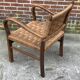 Bauhaus rope chair easy chair Erich Dieckmann style