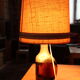 Seventie's bottle foot lamp
