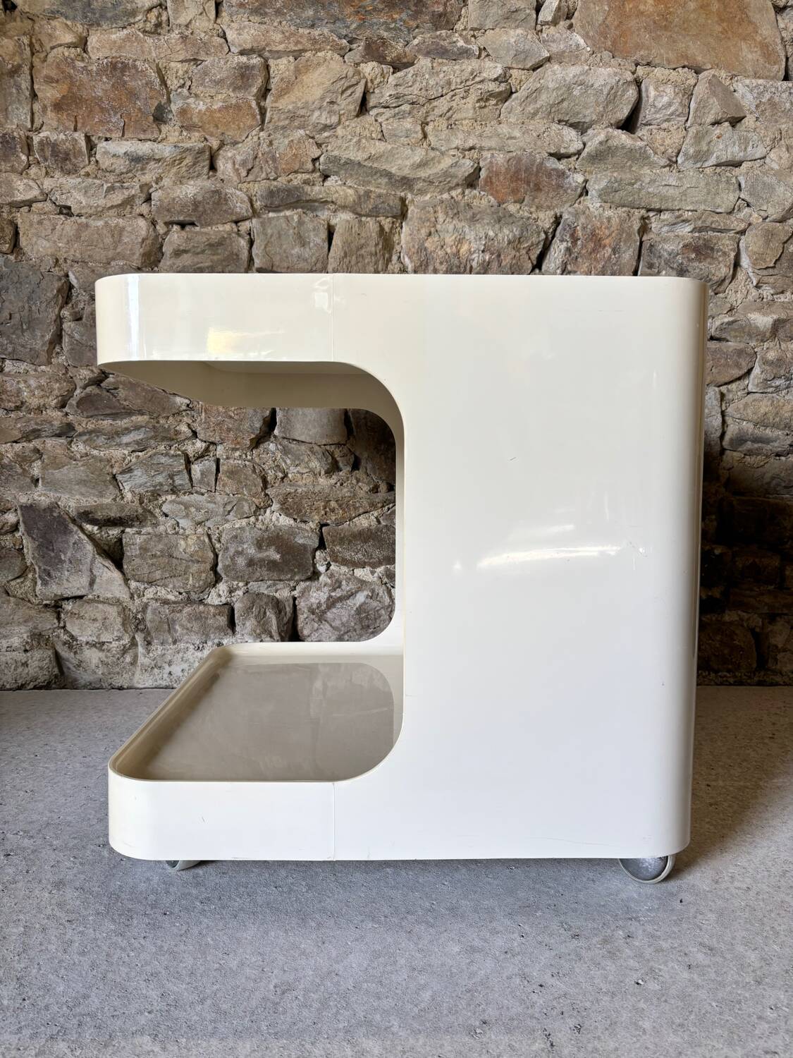 GAME coffee table and magazine rack by Marcello Siard for Longato 1970