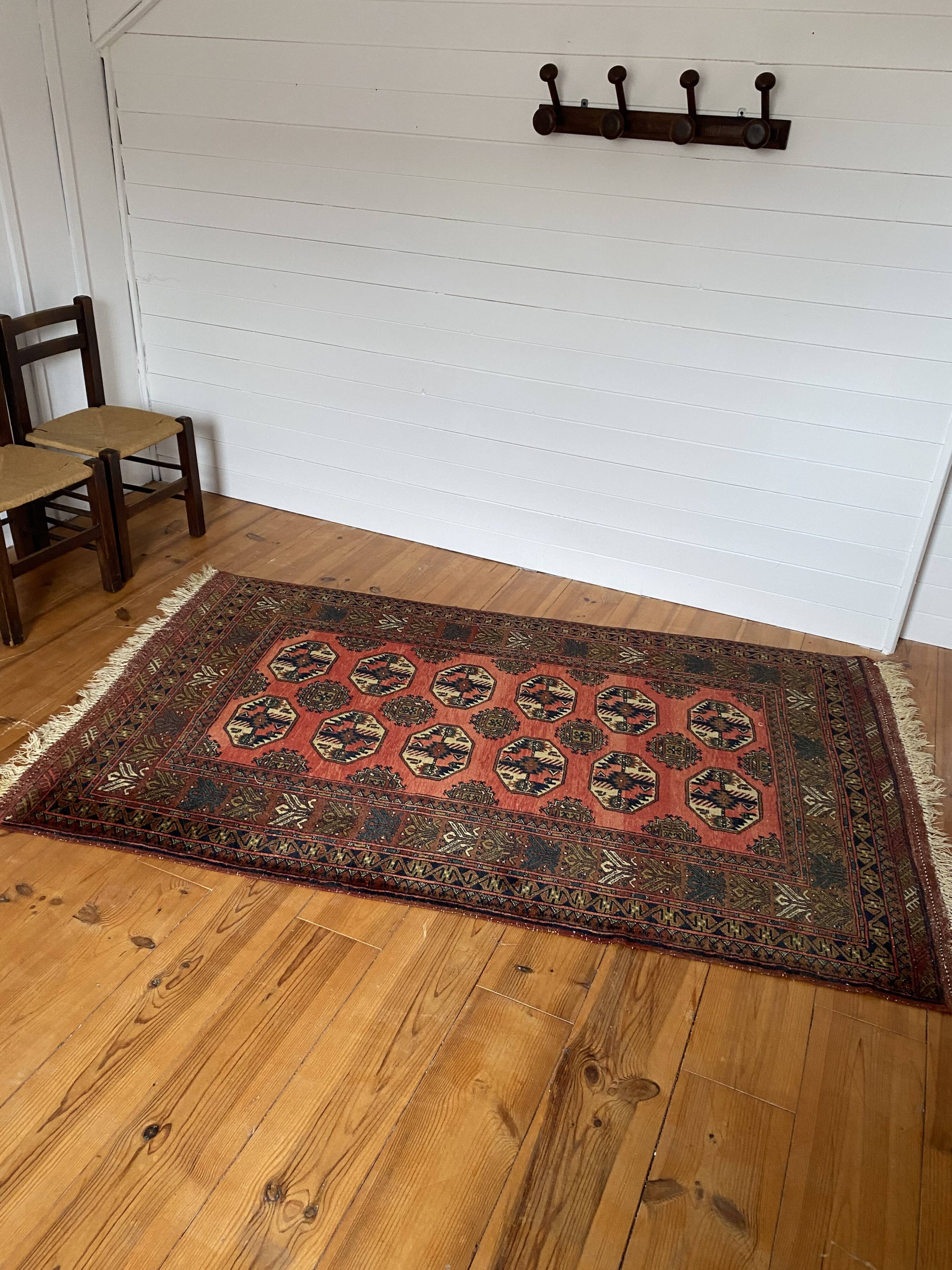 Hand-woven oriental wool carpets