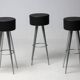 Ensemble de trois tabourets de bar par Maurizio Peregalli pour Zeus Noto.