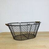 Vintage metal basket