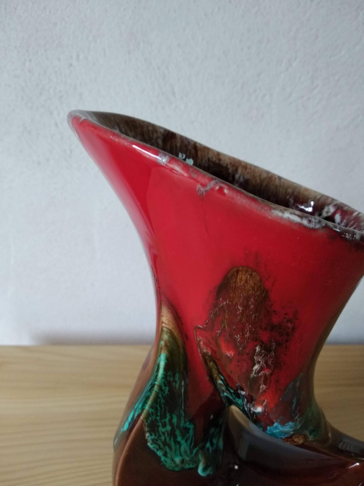 Vintage Vallauris ceramic vase