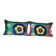 Lot de 2 housses de coussin brodées vintage 41x61 cm