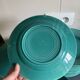 Service de table en faïence turquoise
