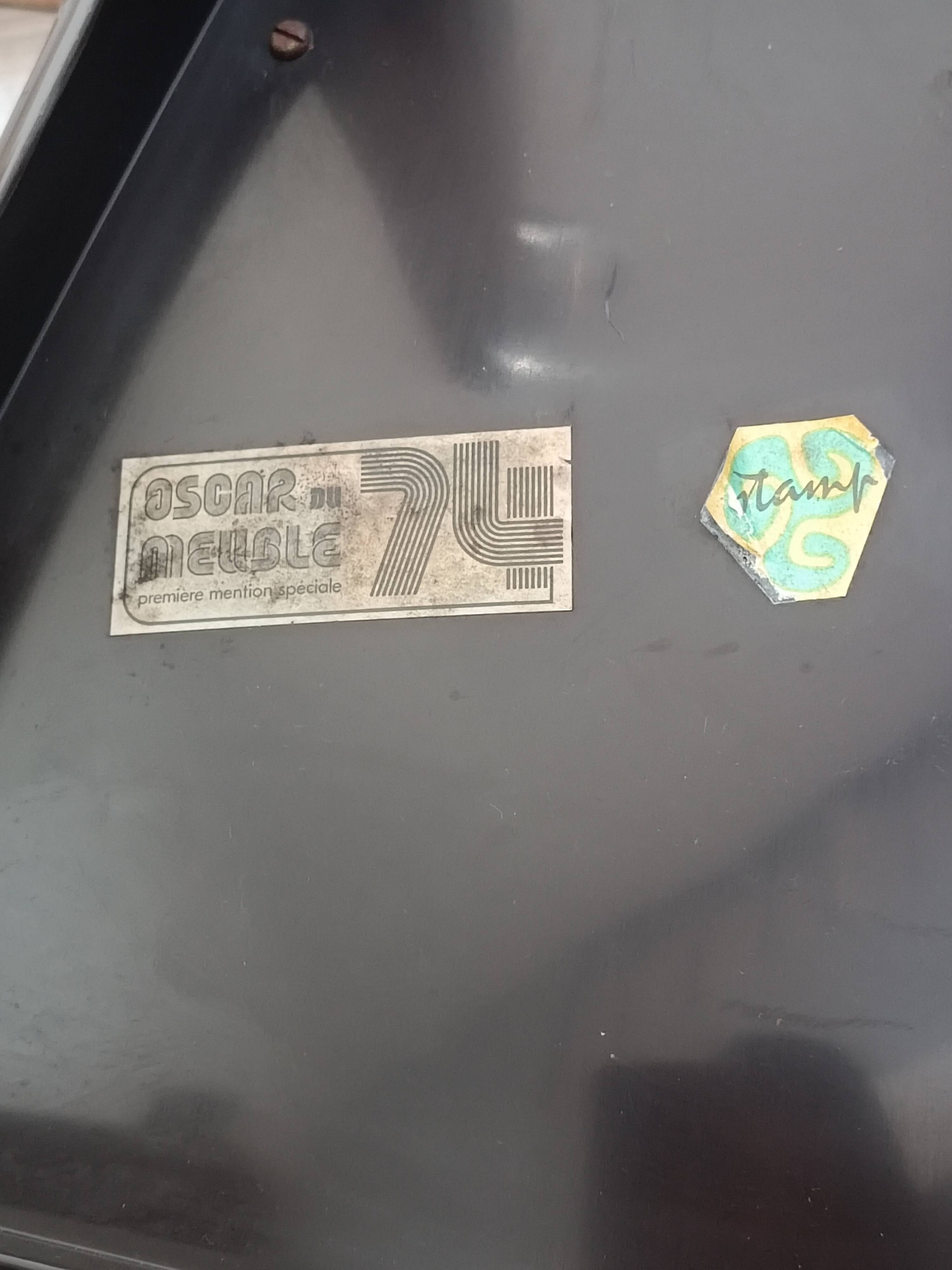 Pair of armchairs by Henry Massonet for Stamp 1974