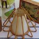 Suspension en rotin
