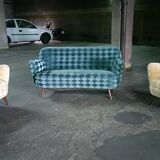 Organic year 50-60 club chairs pair