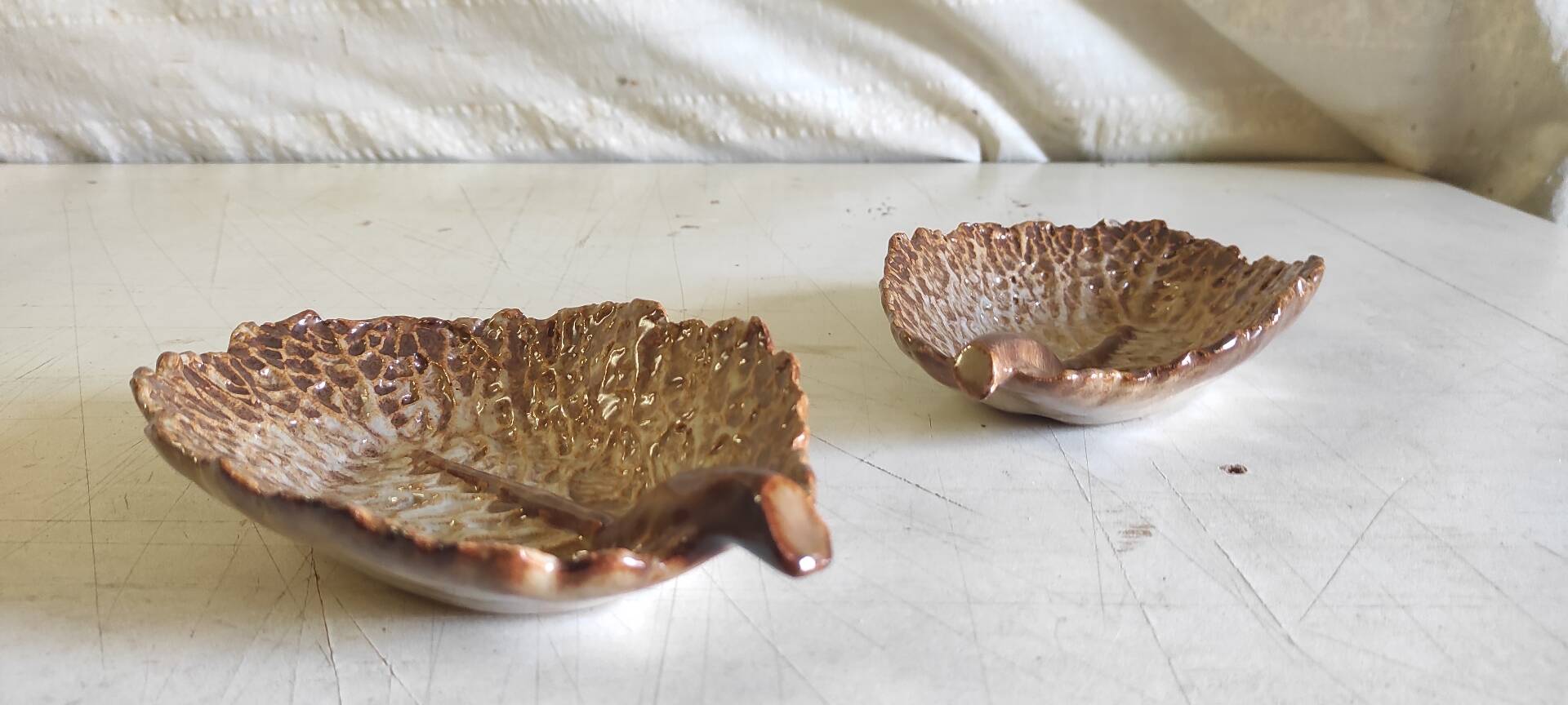 Stoneware bowls from Puisaye by Michel and Denise Pointu - 1950s/60s