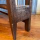 Baker's shelf, kitchen shelf, collection shelf from the early 19th century, oak.