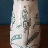 Gien earthenware pitcher