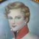 Portrait miniature painting Napoleon II the Aiglon by D' Daffinger 19th 19th 19th