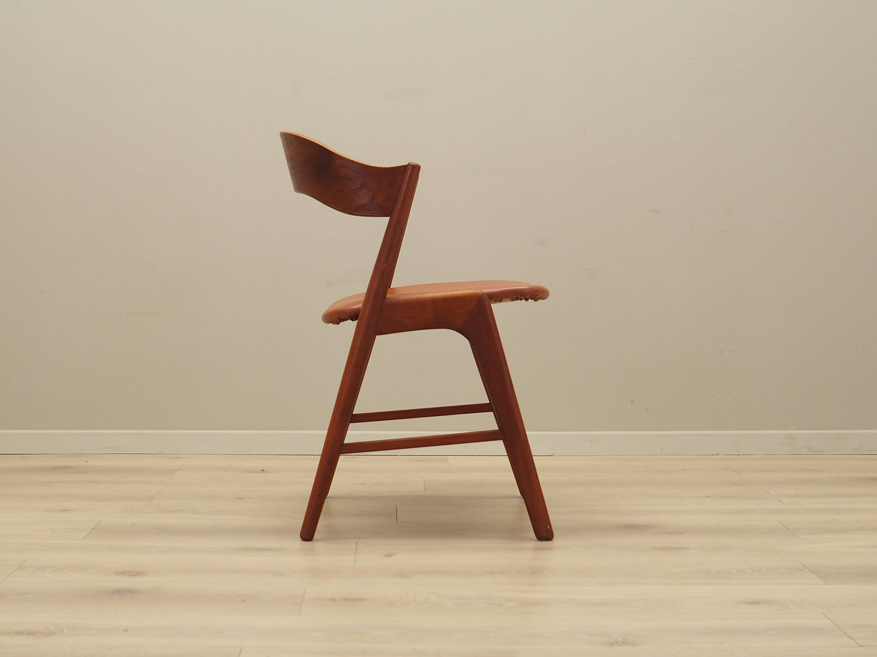 Set of four teak chairs, Danish design, 1970s, manufacture: Korup Stolefabrik