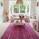Handmade purple Moroccan rug, 150cm x 300cm